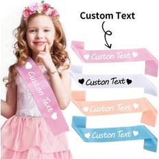 Sashes Shein Personalized Children's Party Shoulder Strap