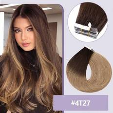 Blonde Tape Extensions Shein Invisible Seamless Women's Tape 20PCS