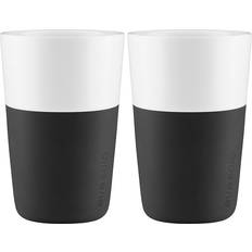 Eva Solo Café Latte Carbon Black Mugg 36cl 2st