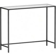 Furniture Shein Tempered Glass Entryway Console Table
