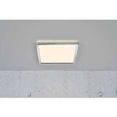 Nordlux Ceiling Flush Lights Nordlux Oja Square Chrome Ceiling Flush Light 29.4cm