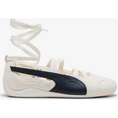 Snørebånd Ballerinasko Puma Speedcat Ballet Shoes Women - Warm White/Black/Frosty Pink
