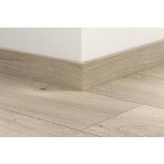 Væglister på tilbud Pergo Fodliste Romantic Grey Oak 2400x58x12 mm
