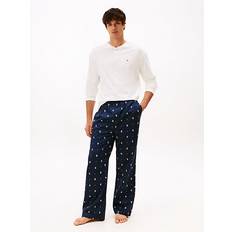 Tommy Hilfiger Bomull Sovplagg Tommy Hilfiger Pyjamas Lång Marinblå Röd Vit