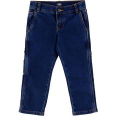 Barn Jeans Dickies Jeans Mid Tvätt Snickare - Blå