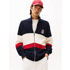 Tommy Hilfiger Trøjer Tommy Hilfiger Cardigan - Navy/Rød/Hvid