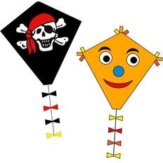 Invento Drake Med Svans Och 1 Lina 45 x 50 cm Jolly Roger Pirat