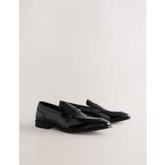 Læder Loafers NEXT Slipper - Sort