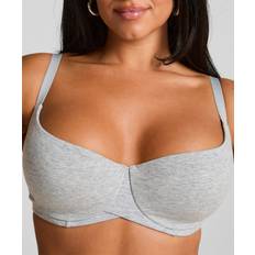 Hunkemöller Tøj Hunkemöller Cotton PD Balconette Bomuld - Grey