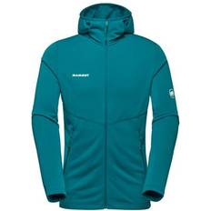 Men - Turquoise Outerwear Mammut Aconcagua Light Versatile Fleece Hoody Jacket - Green