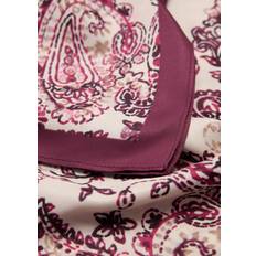 Paisley Accessories Mango Paisley Print Scarf - Burgundy