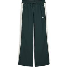 Puma Unisex Byxor & Shorts Puma T7 Oversized Track Pants Unisex - Green Terrain
