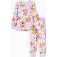 Lilac Character Printed Pyjamas - 2-3 Years