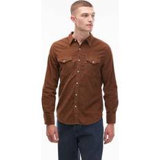 Levi's Herr Skjortor Levi's Barstow Western Standard Bomull Skjorta - Brun