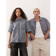 Randiga - Unisex Skjortor Vans Raw Instinct Shirt - Navy Stripe