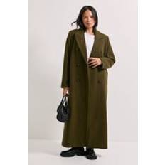 Women Coats on sale Dorothy Perkins Double Breasted Coat - Olive