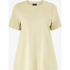 Zizzi T-shirts Zizzi Shirts Petra Beige