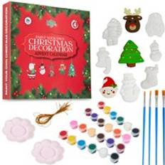Advent Calendars KreativeKraft Your Own 24 Piece Ornament Advent Calendar