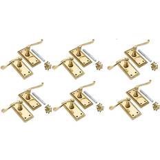 Georgian Design Lever Latch Handle 12cm W 6 Pairs