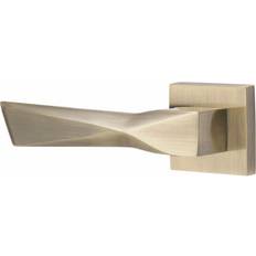 Brass Door Levers Fairmont Park Modern Aura Design Premium Door Handles 18cm W