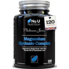 Magnesium Glycinate Complex With Vitamin B6 Zinc Vegan Capsules