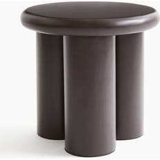 MDF Small Tables H&M Wooden Side Dark Brown Small Table