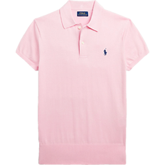 Polo Ralph Lauren Women Polo Shirts Polo Ralph Lauren Pima Cotton Knit Shirt - Pink