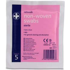 Cotton Pads & Swabs Reliance Medical Reliswab Swabs Non-Woven Sterile 4ply 5cm x 5cm Pack 25