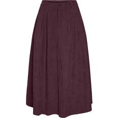 Sammet Kjolar Vero Moda Vmvienna Hög Midja Sammetskjol - Lila