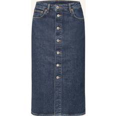 Gant Women Skirts Gant Buttoned Midi Denim Skirt -