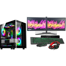 Gaming PC Dual Bundle Ryzen 5 4500 RTX 3050 6GB