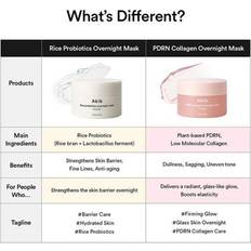 Refill Facial Masks Abib Pdrn Collagen Overnight Mask 80ml