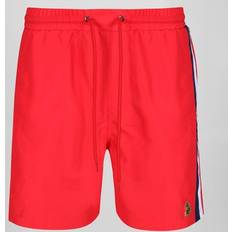 Luke 1977 Swimwear Luke 1977 Cabo San Contrast Panel Swim Shorts - Red
