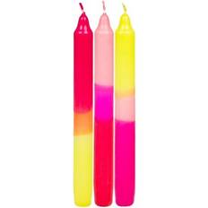 Ombre Tapered Dinner Candles 3 Pack