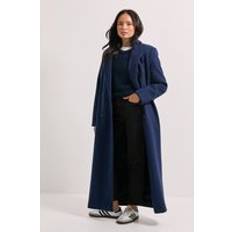 Natural - Women Coats Dorothy Perkins Double Breasted Coat - Navy