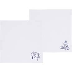 Blommiga Tygservetter Moomin Arabia Mumin Haru Servett 45x45 cm Multi Tygservett Blå