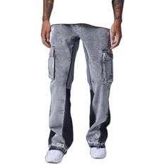 Flare - Men Jeans Project X Paris Flared Jeans With Pockets - Noir