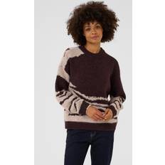 CULTURE Tröjor CULTURE Cuzinna Pullover Tröja - Brown