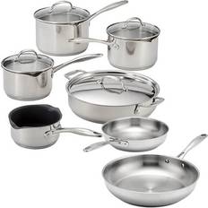 Stainless steel saucepan set Stellar 7000 7pc Saucepan With Twin Stainless Steel Cookware Set