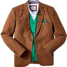 Brown Blazers Joe Browns Smart Casual Tailored Check Blazer - Brown