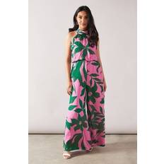 Viscose Jumpsuits & Overalls Wallis Pink Occasion Jumpsuit Womens