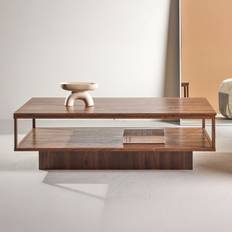 Venture Home Design Maglehem Valnöt 130 x 60 cm Soffbord