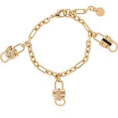 Guld - Krystal Armbånd Ferragamo Charmsmykke Tilbehør Dame - Gul