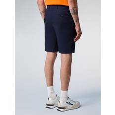 Bermuda Chino Freedom Casual Bomull - Marinblå