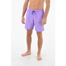 Nike Purple Swimming Trunks Nike Logo Printed 2 Pockets Boxer Swimsuit
