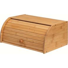 Bambu Kökstillbehör Temu Bamboo Bread Box Large Capacity Brödlåda