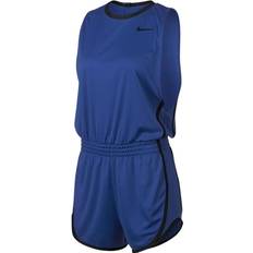 Nike Blue Jumpsuits & Overalls Nike Dri-Fit Solid Logo Print Pullover Sports Jumpsuit - Blue
