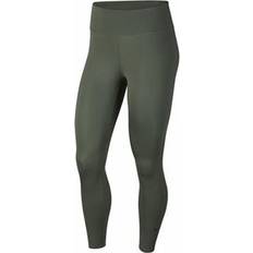 Nike Green Leggings Nike One Luxe Solid Color Fitness Training Mid-Rise Leggings - Green