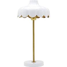 PR Home Wells White/Gold Table Lamp 50cm