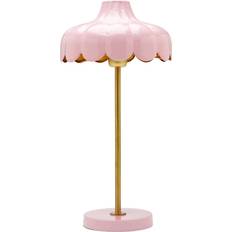 Rosa Bordslampor PR Home Wells Pink/Gold Table Lamp 50cm